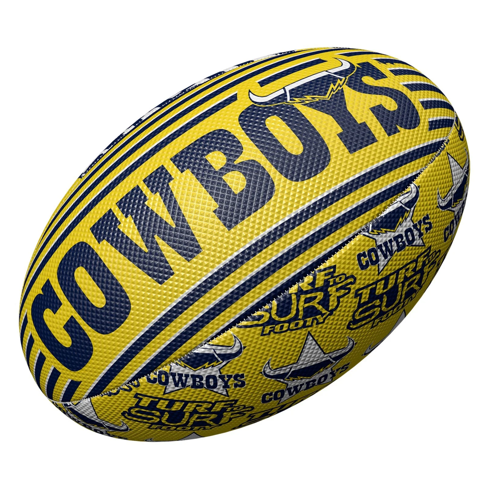 NRL Turf to Surf Ball  North Queensland Cowboys  Football  Size 3