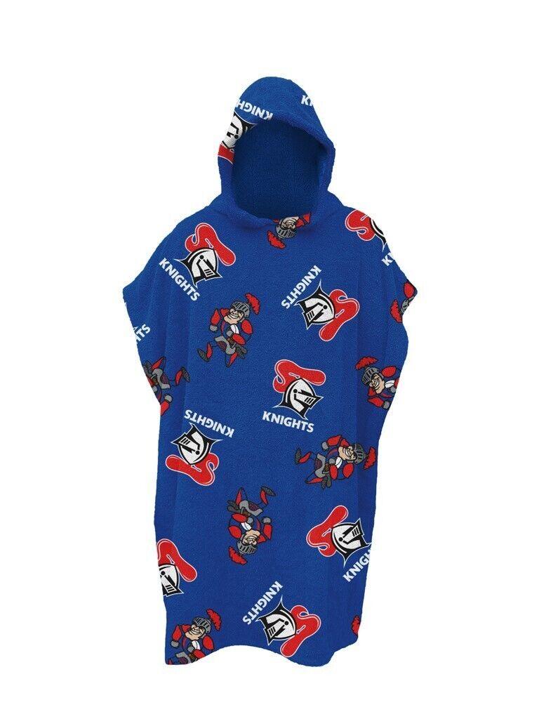 NRL Youth Hooded Towel - Newcastle Knights - Kids - Beach Bath - OSFM - Image 2