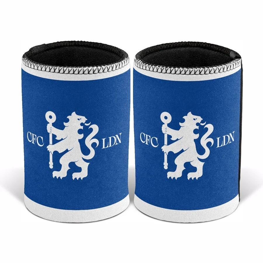 Premier League Stubby Can Cooler - Chelsea F.C - Rubber Base - Single - Image 2