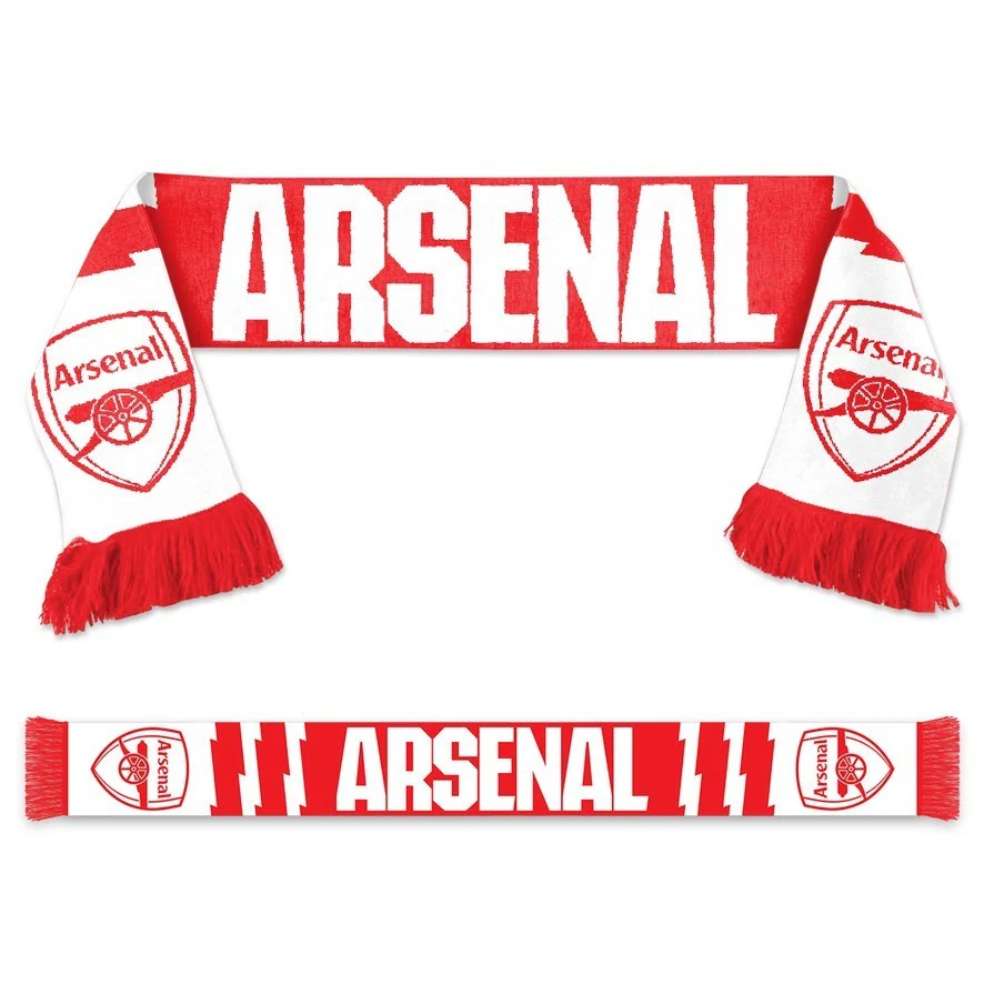 Premier League Supporter Scarf - Arsenal F.C. - Soccer - Team Logo