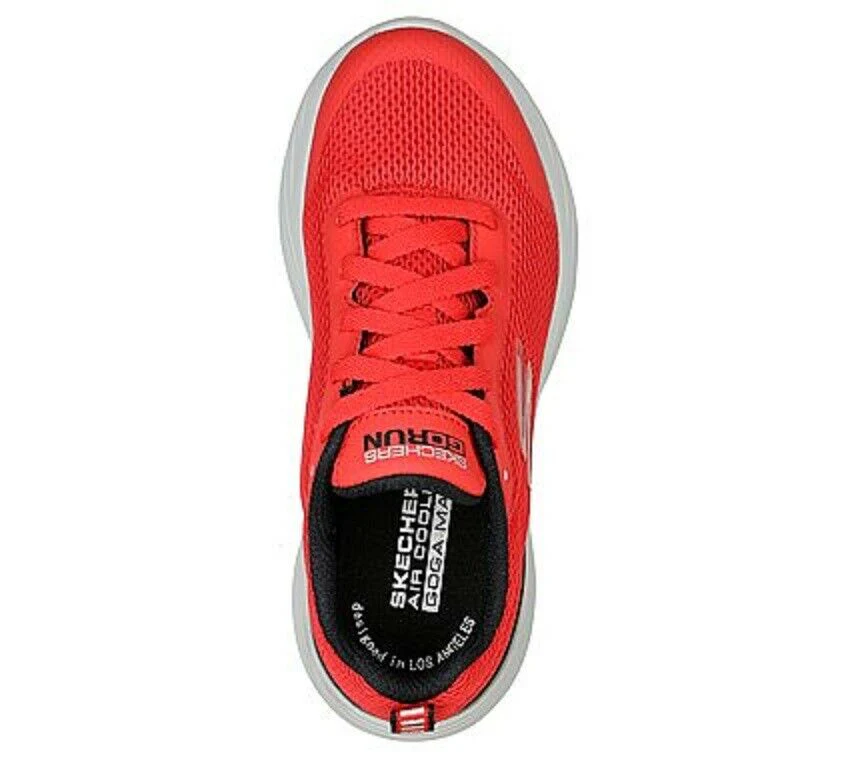 SKECHERS Go Run 400 V2 - Omega -  Red/Black - Shoe - Kids - Image 2