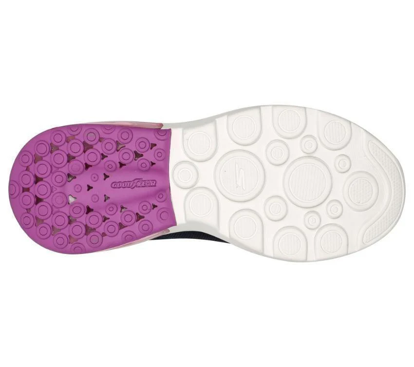SKECHERS Go Walk Air 2.0 Shoe - Classy Summer - Navy/Purple - Womens - Image 4