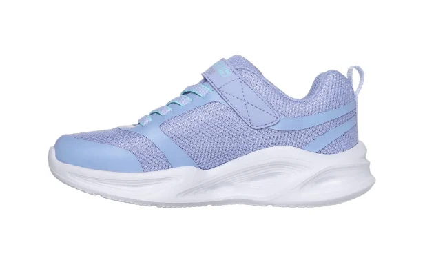SKECHERS Sola Glow Shoe - Periwinkle - Kids - Image 4